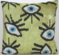 Renkli- Velvet Pillow ( 40 x 40 cm )