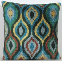 Renkli-Velvet Pillow ( 40 x 40 cm )