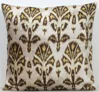 Green-Ikat Pillow ( 40 x 40 cm )