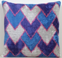 Renkli-Ikat Pillow ( 40 x 40 cm )