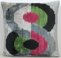 Renkli- Velvet Pillow ( 40 x 40 cm )