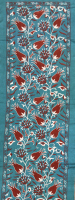 Blue-Ikat Fabric ( 40 cm )