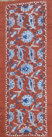 Blue-Ikat Fabric ( 40 cm )