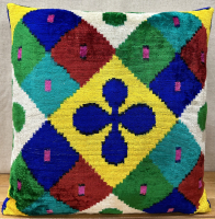 Renkli-Velvet Pillow ( 50 x 50 cm )