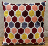 Renkli-Velvet Pillow ( 40 x 60 cm )