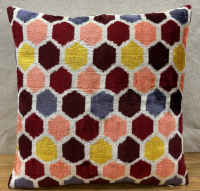 Renkli-Ikat Pillow ( 40 x 40 cm )