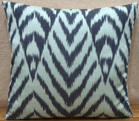 Blue-Velvet Pillow ( 50 x 50 cm )