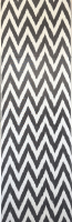 white-Ikat Pillow ( 40 x 40 cm )