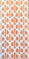 white-Ikat Pillow ( 40 x 40 cm )