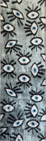 Blue-Ikat Pillow ( 40 x 40 cm )