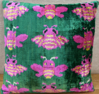 Renkli-Velvet Pillow ( 40 x 40 cm )