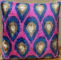 Renkli-Velvet Pillow ( 40 x 40 cm )