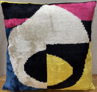 white-Velvet Fabric ( 40 cm )