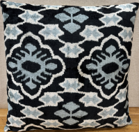 Orange-Velvet Pillow ( 50 x 50 cm )