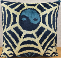 Green-Velvet Pillow ( 50 x 50 cm )