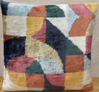 Green-Velvet Pillow ( 50 x 50 cm )