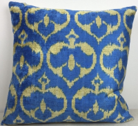 Green-Ikat Fabric ( 40 cm )