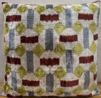 white-Ikat Fabric ( 40 cm )