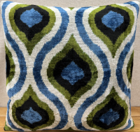 Renkli-Ikat Fabric ( 40 cm )