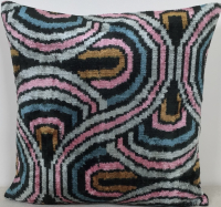 Renkli-Ikat Fabric ( 40 cm )