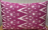 Silk ikat Pillow ( 40 x 60 cm )