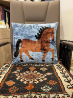 Renkli-Silk Ikat Fabric ( 40 cm )