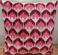 Green-Ikat Fabric ( 40 cm )