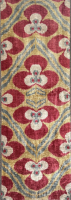 Blue-Ikat Fabric ( 40 cm )
