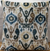 Green-Velvet Pillow ( 40 x 60 cm )