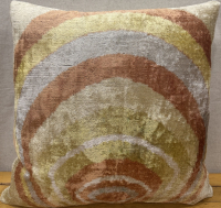 white-Silk Kadife Yastık ( 40 x 40 cm )
