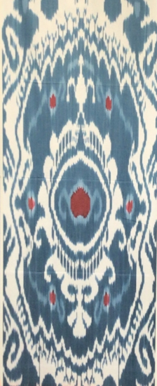 Ikat Fabric ( 40 cm )