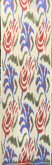 Ikat Fabric ( 40 cm )