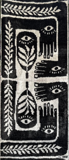 Silk Velvet fabric ( 50 cm )