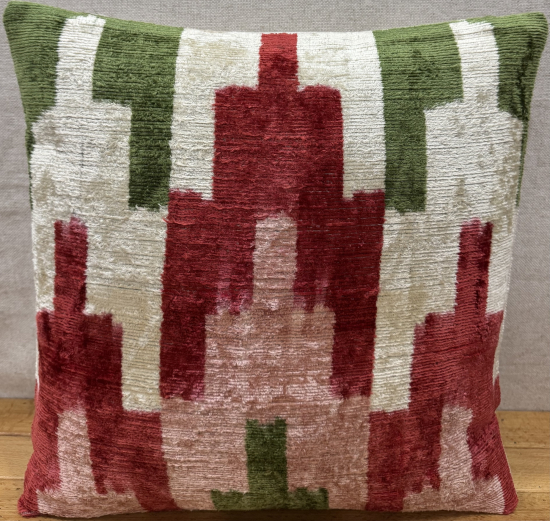 Silk Veivet Pillow ( 40 x 40 cm )