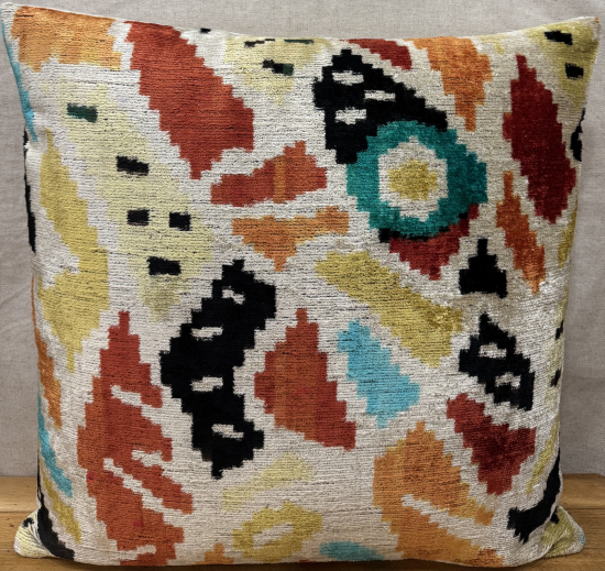 Silk Velvet Pillow ( 50 x 50 cm )