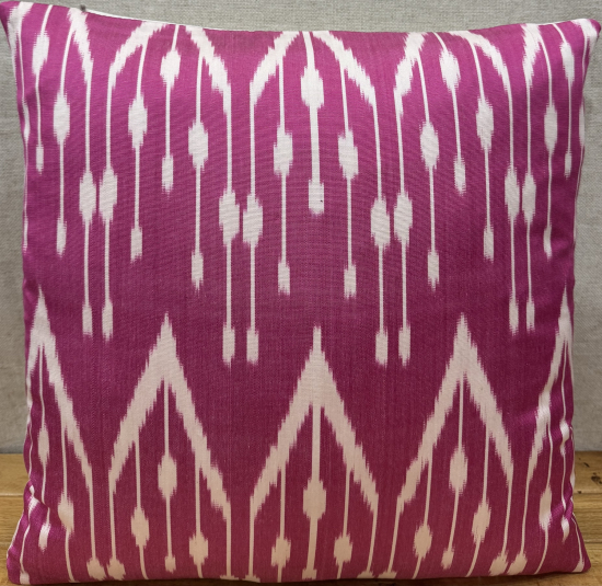 Silk ikat Fabric ( 40 x 40 cm )