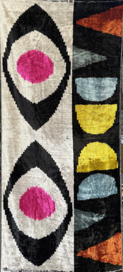 Silk Velvet Fabric ( 60 cm )