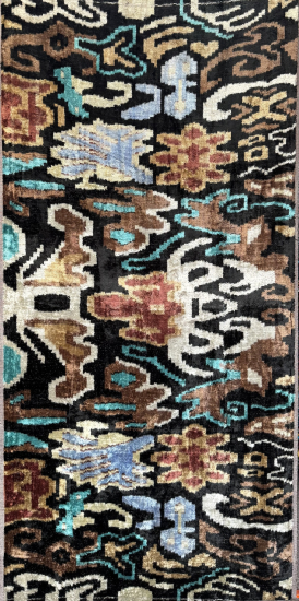 Silk Velvet Fabric ( 60 cm )