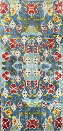 Silk Velvet Fabric ( 60 cm )