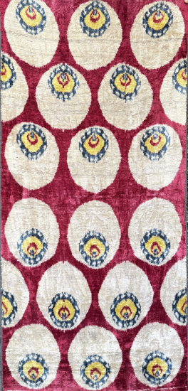 Silk Velvet Fabric ( 60 cm )