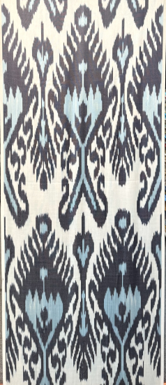 Silk Ikat Fabric ( 40 cm )