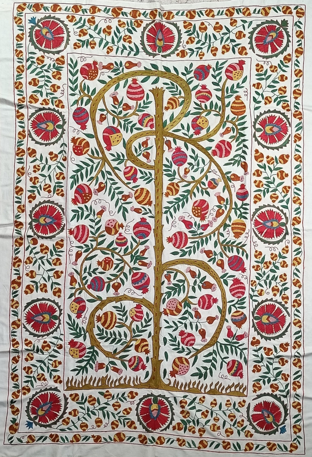 Suzani Table Cover ( 136 x 203 cm )