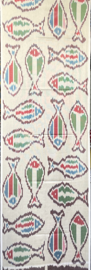 Ikat Fabric ( 40 cm )