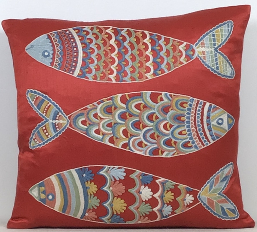 Suzani Pillow ( 50 x 50 cm )