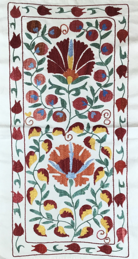 Suzani Runner ( 45 x 85 cm )