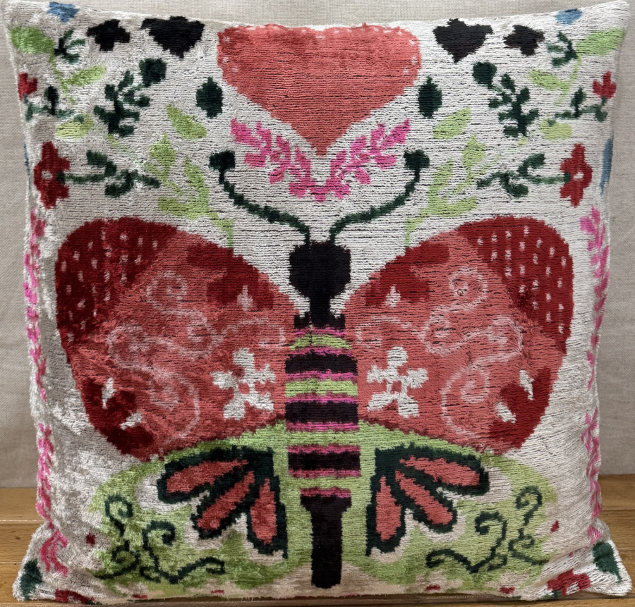 Silk Velvet Pillow ( 50 x 50 cm )