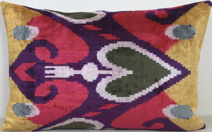 Silk Velvet Pillow ( 40 x 60 cm )