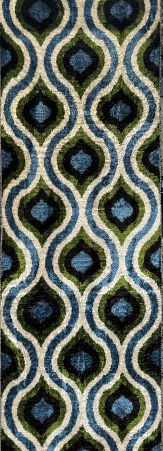 Silk Velvet Fabric ( 40 cm )