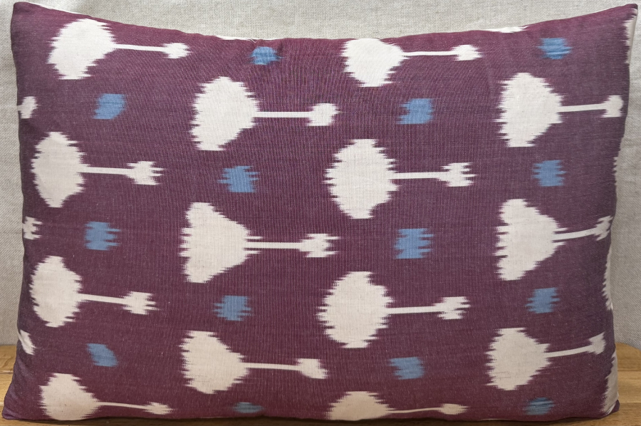Silk İkat Pillow ( 40 x 60 cm )
