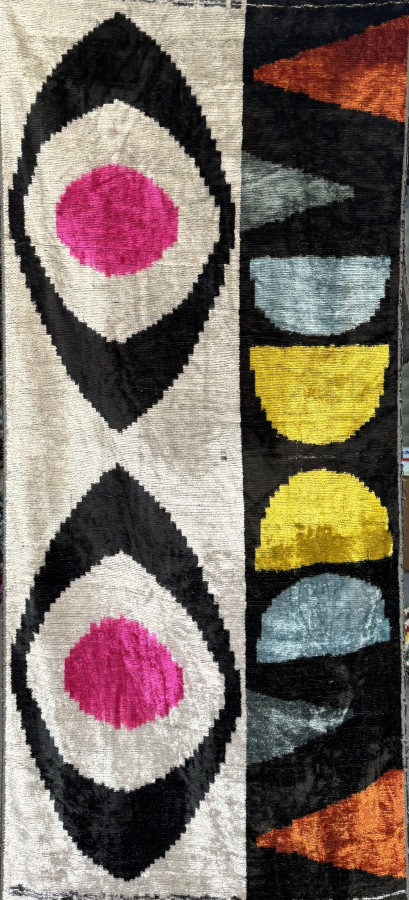 Silk Velvet Fabric ( 60 cm )
